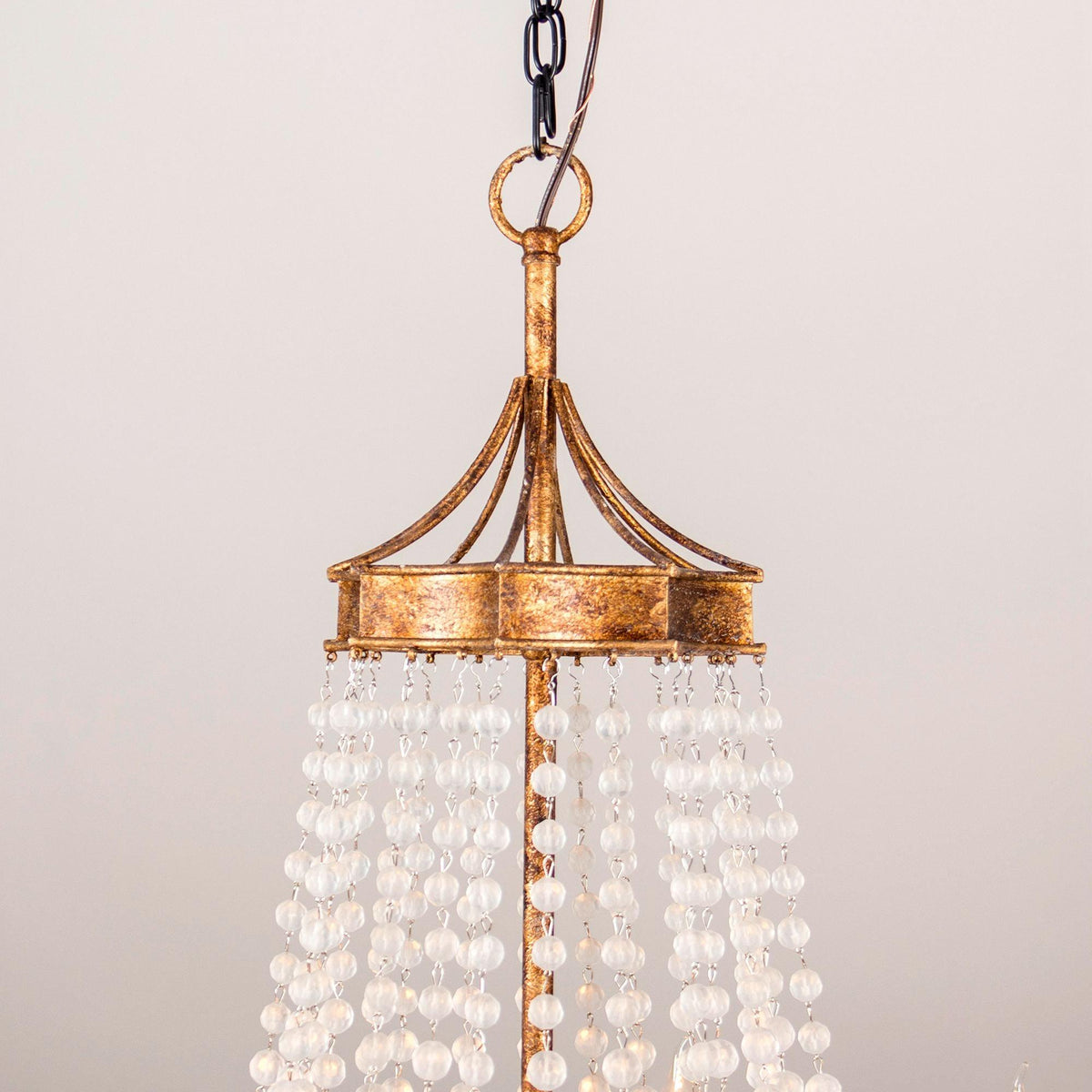 frosted-crystal-bead-chandelier
