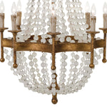 frosted-crystal-bead-chandelier