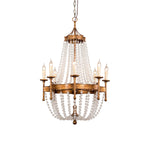 frosted-crystal-bead-chandelier