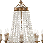 frosted-crystal-bead-chandelier