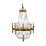 frosted-crystal-bead-chandelier