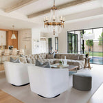 frosted-crystal-bead-chandelier