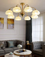 frosted-glass-bell-chandelier
