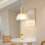 Frosted Glass Bowl Pendant Light