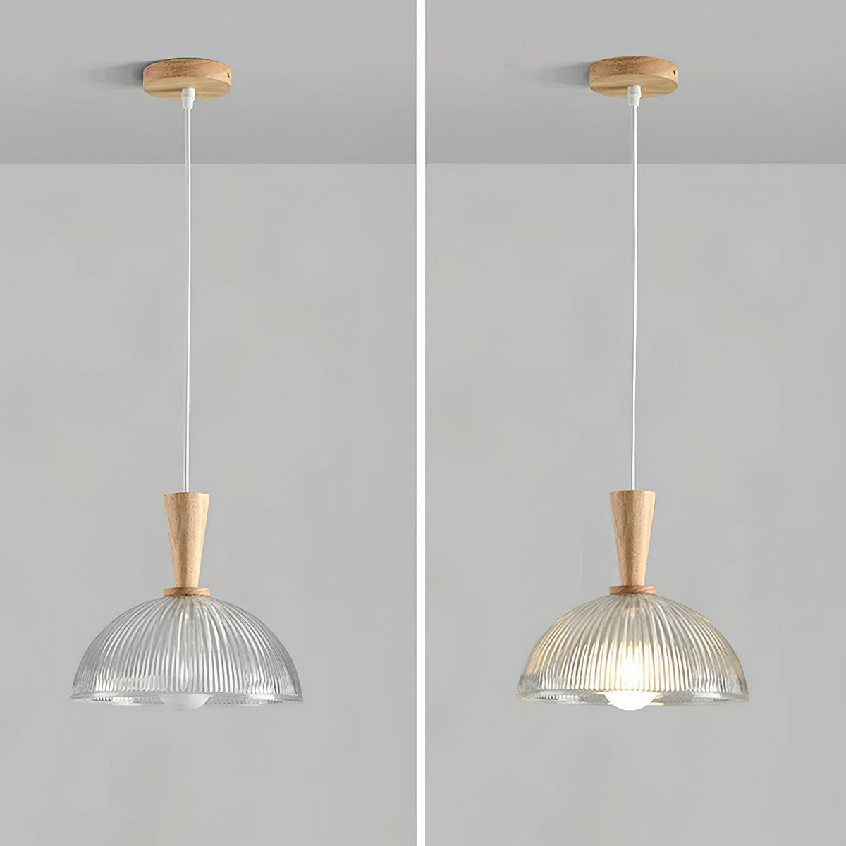 Frosted Glass Bowl Pendant Light