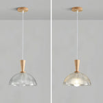 Frosted Glass Bowl Pendant Light