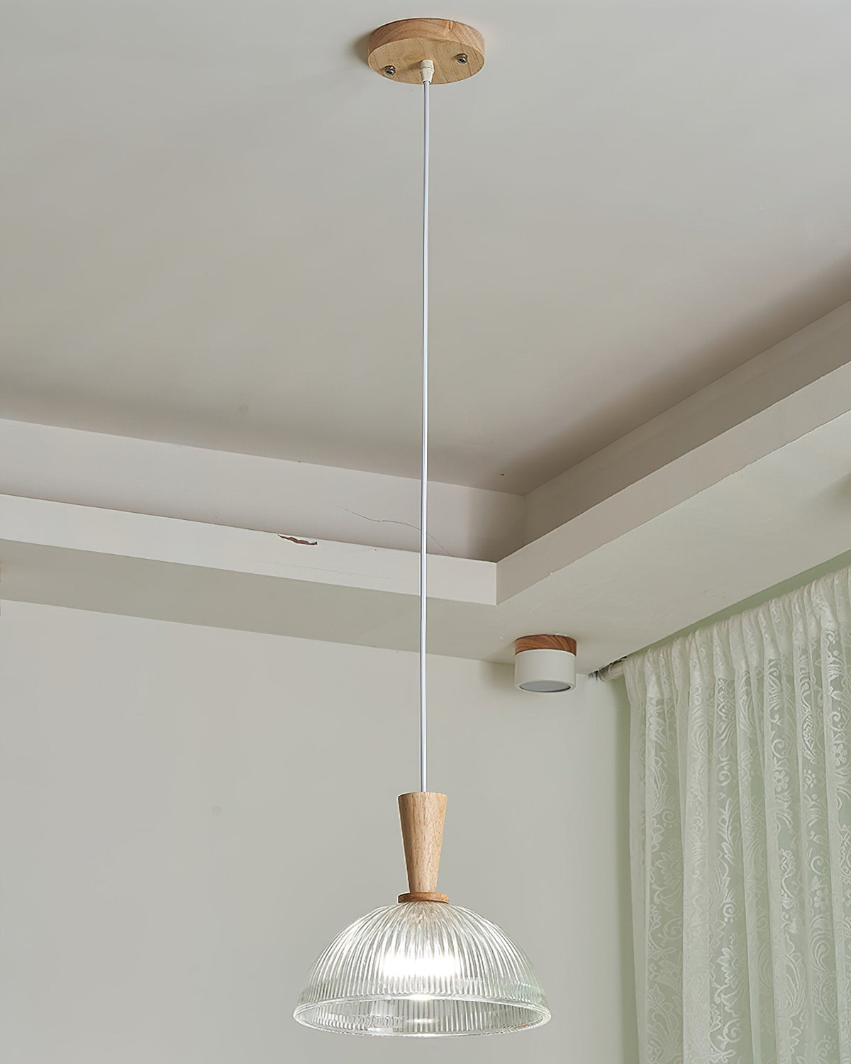 Frosted Glass Bowl Pendant Light