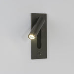 Folded Back LED Wall Sconce for Bedside Reading