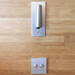 Folded Back LED Wall Sconce for Bedside Reading