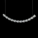 Gabriel Curved LED Chandelier — Customizable Modern Statement Light