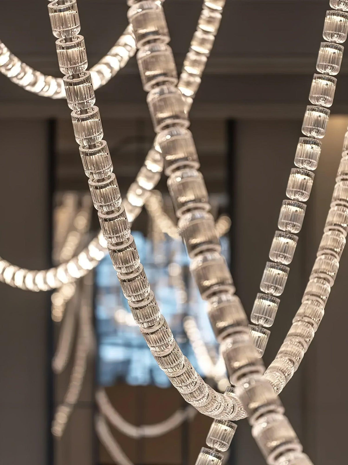 Gabriel Infinity LED Chandelier – 81-Light Crystal Pendant for Grand Interiors