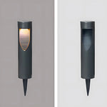 Solar Power Black Garden Floor Lights