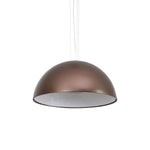 Hemisfera Plaster Pendant Light — Designer Hemisphere Suspension Lamp