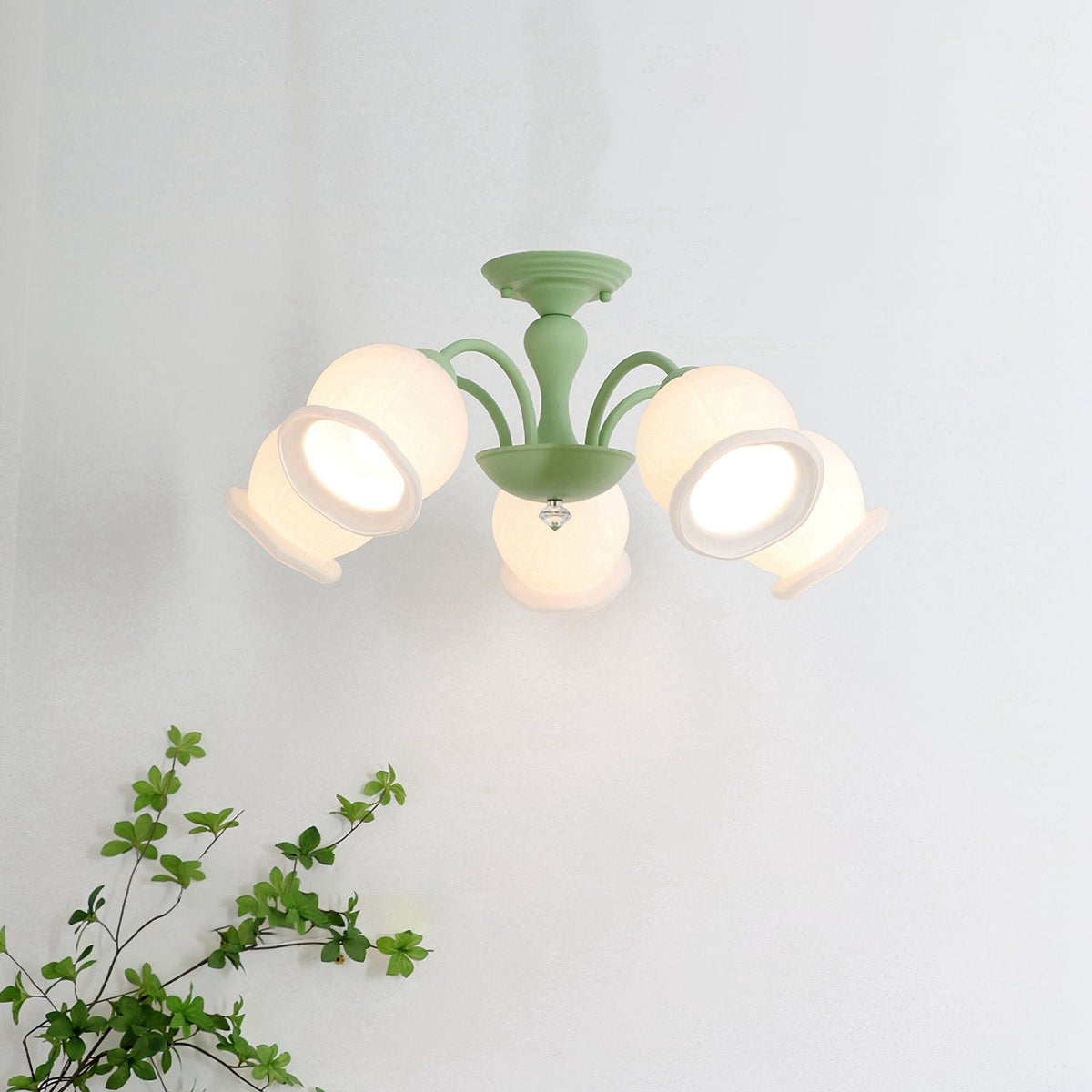 Garden Rose Ceiling Lamp