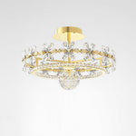 Garland Crystal Ceiling Lamp