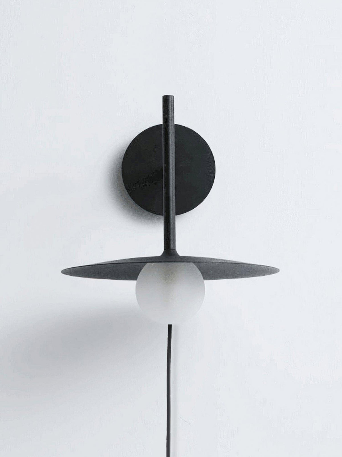 Gea Iron Plug In Wall Lamp