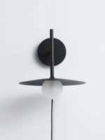 Gea Iron Plug In Wall Lamp