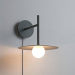 Gea Iron Plug In Wall Lamp