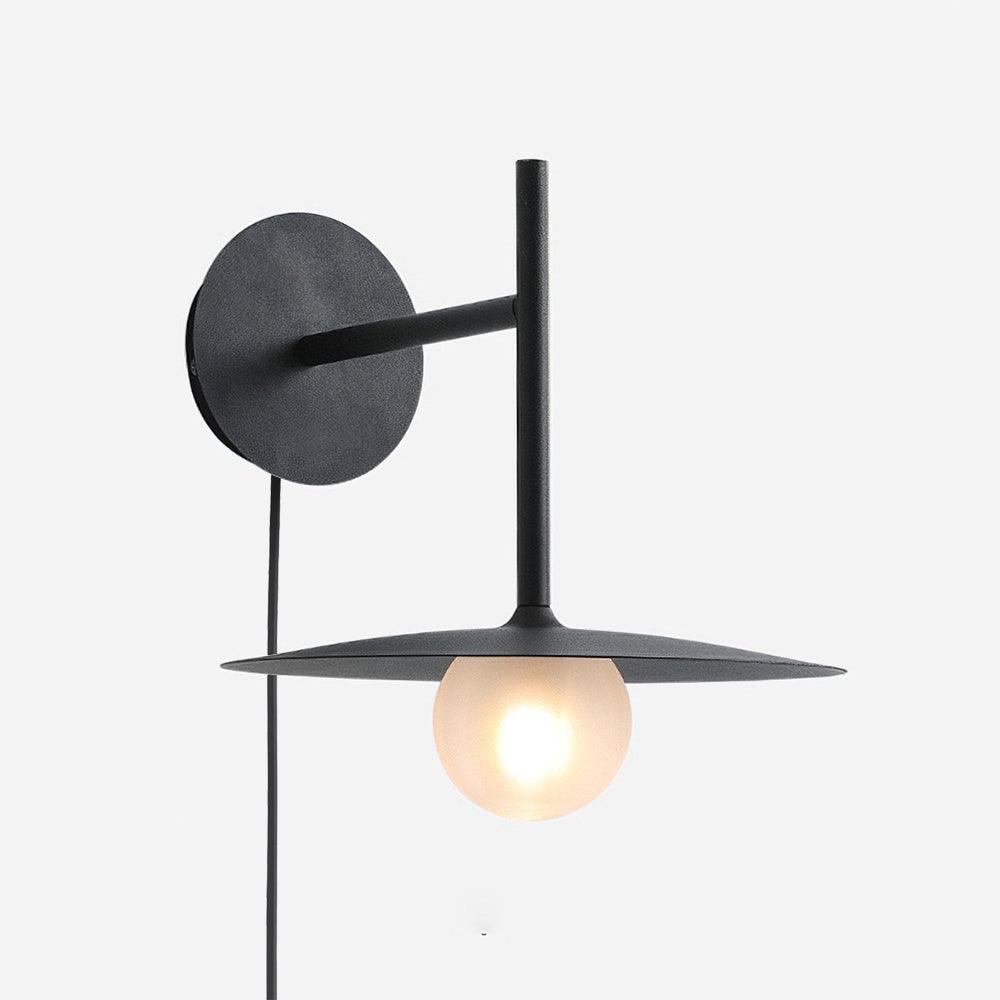 Gea Iron Plug In Wall Lamp
