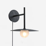 Gea Iron Plug In Wall Lamp