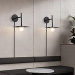 Gea Iron Plug In Wall Lamp