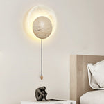 Genesis Travertine Wall Sconce | Natural Stone LED Wall Light