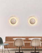 Genesis Travertine Wall Sconce | Natural Stone LED Wall Light