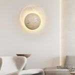 Genesis Travertine Wall Sconce | Natural Stone LED Wall Light