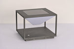Geo Frame Solar Outdoor Light – Modern Minimalist LED Lantern