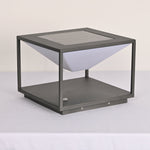 Geo Frame Solar Outdoor Light – Modern Minimalist LED Lantern