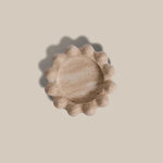 Geode Marble & Onyx Decorative Ashtray with Scalloped Edge
