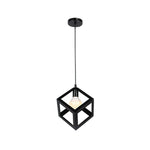 Geometric Cage Pendant Light