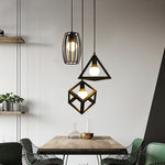 Geometric Cage Pendant Light