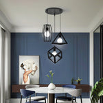 Geometric Cage Pendant Light