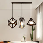 Geometric Cage Pendant Light