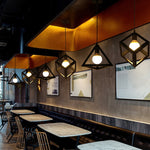 Geometric Cage Pendant Light