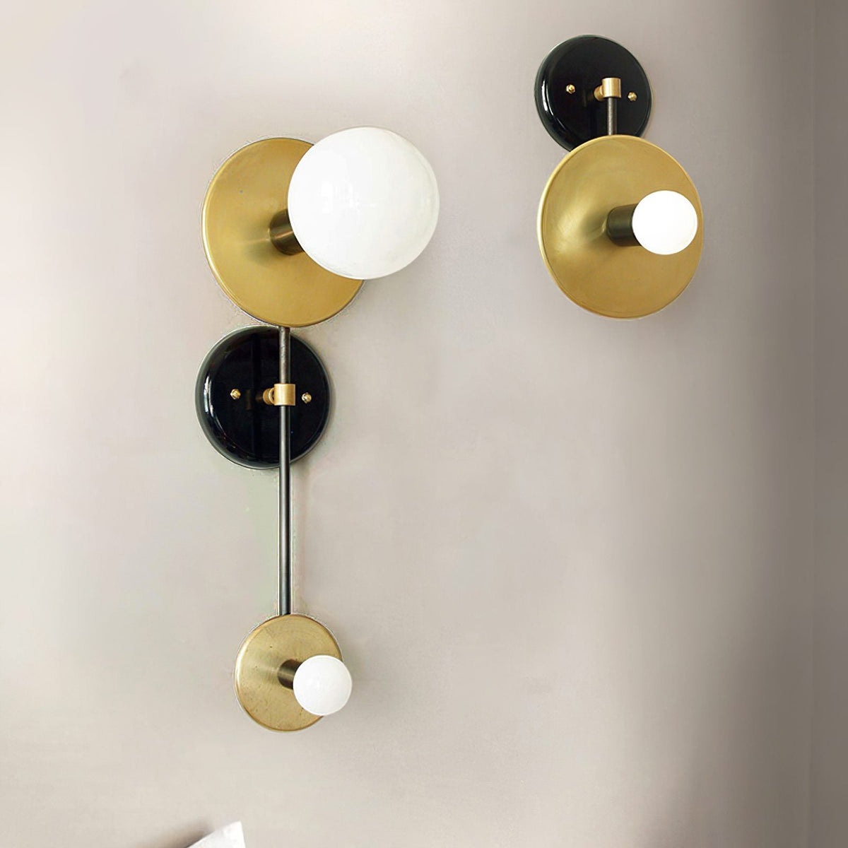 Geometric Composition Wall Light