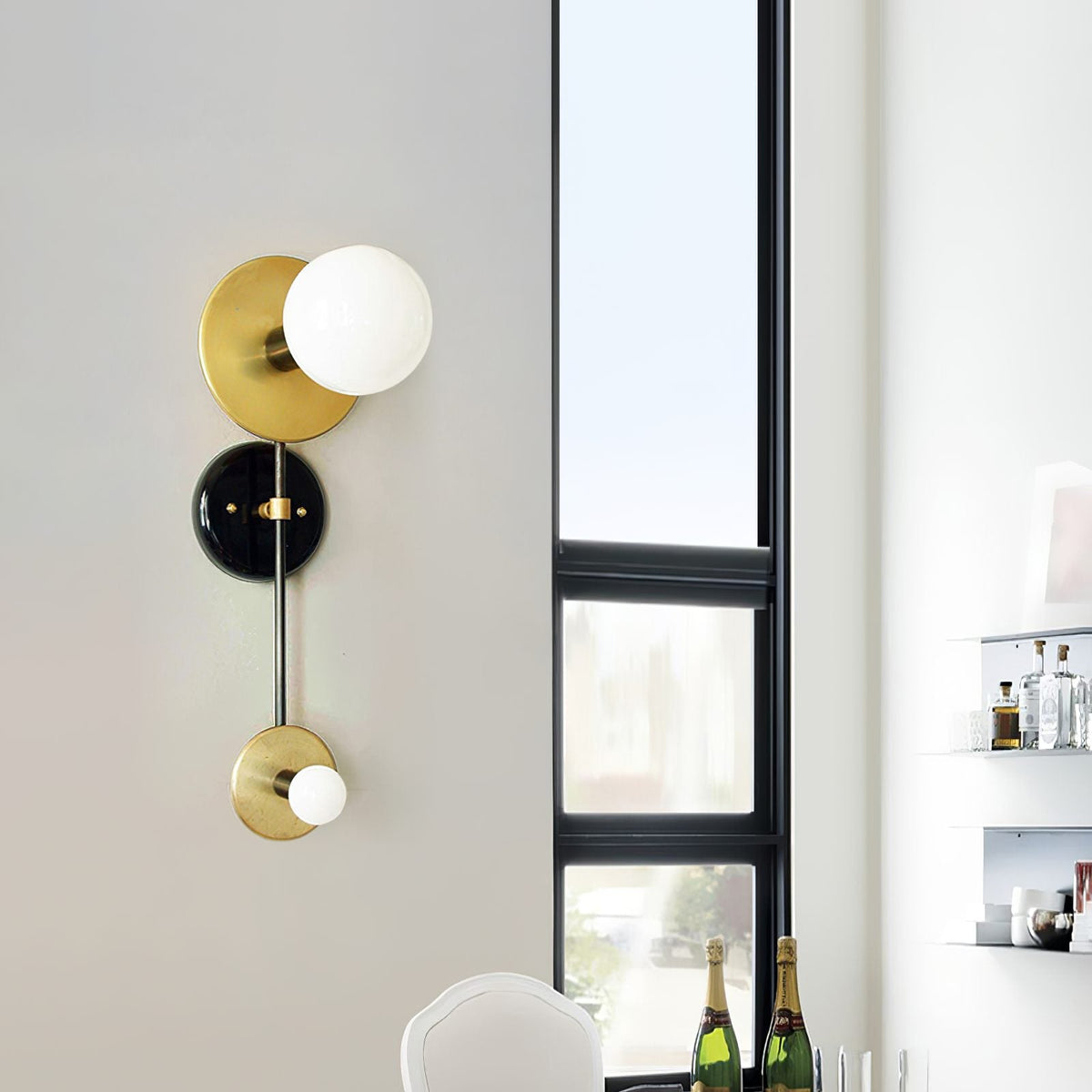 Geometric Composition Wall Light