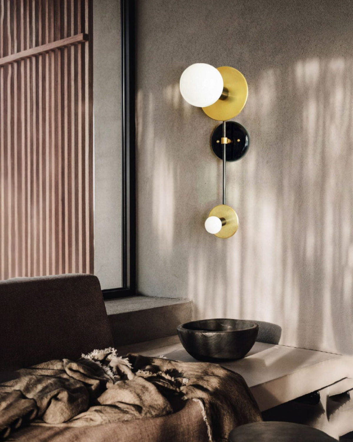 Geometric Composition Wall Light
