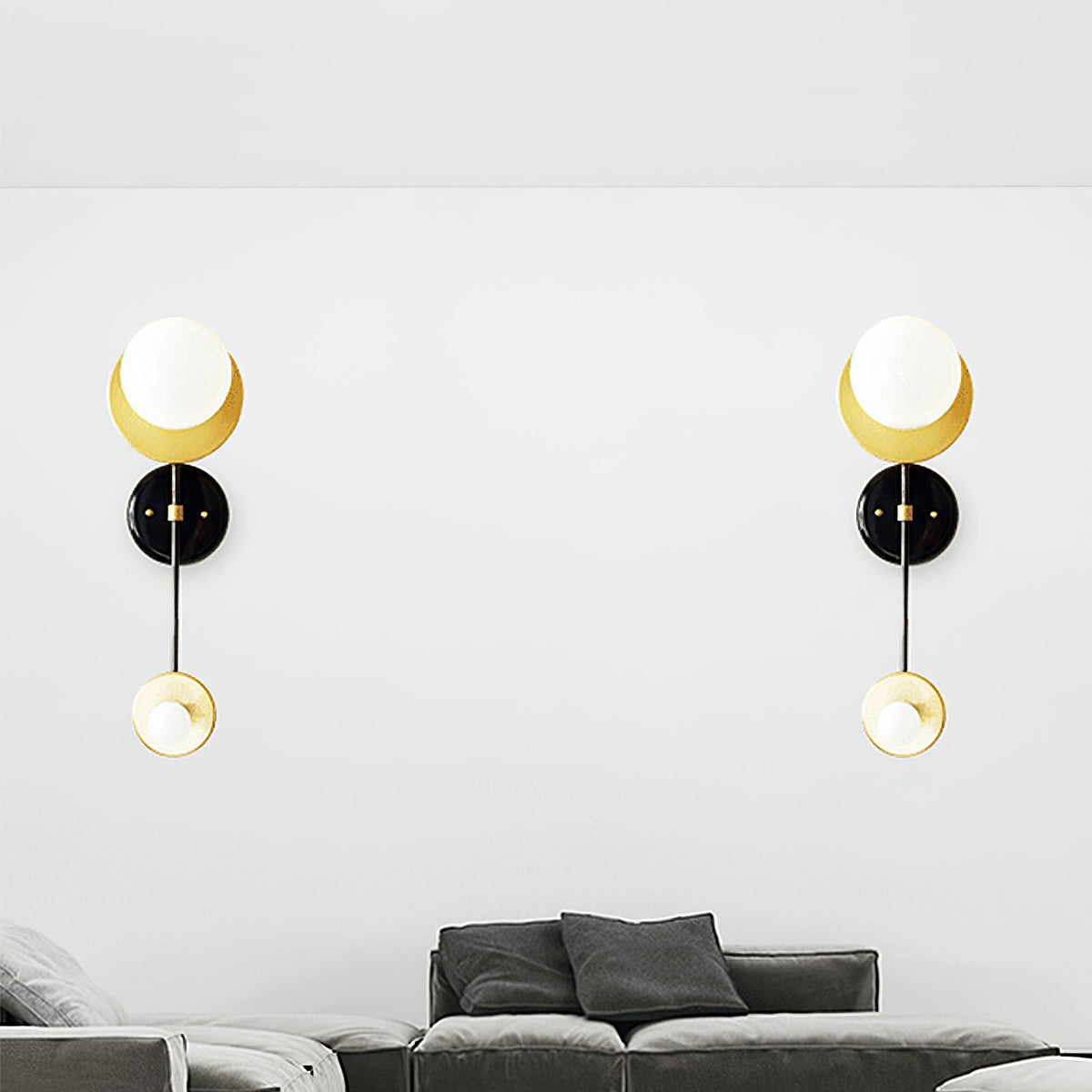 Geometric Composition Wall Light