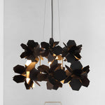 Geometric Cumulus Chandelier