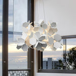 Geometric Cumulus Chandelier