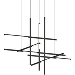 Geometric Linear LED Pendant Light – Modern Art-Inspired Illumination