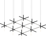 Geometric Linear LED Pendant Light – Modern Art-Inspired Illumination