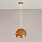 Geometric Resin Pendant Light
