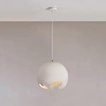 Geometric Resin Pendant Light