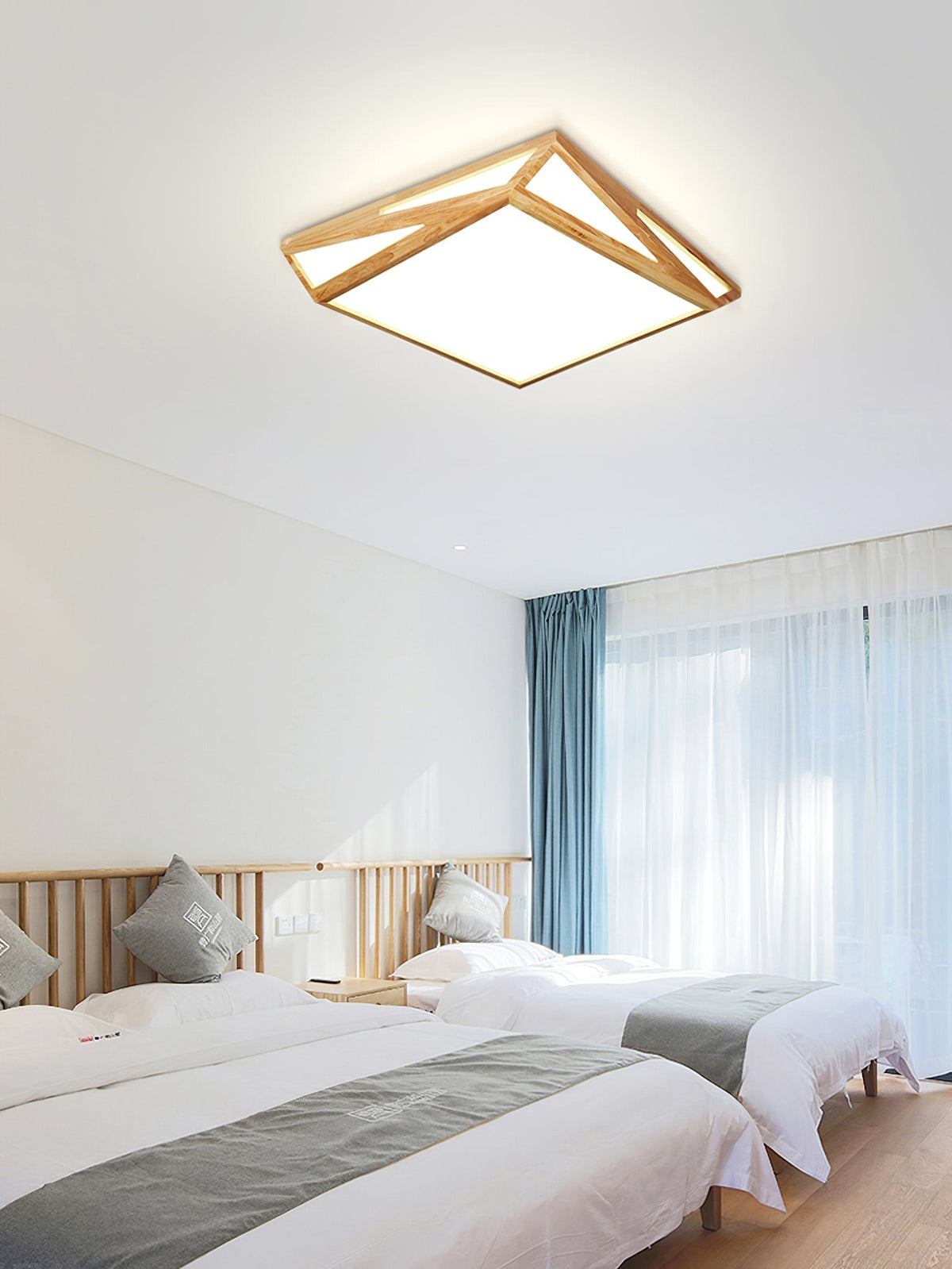 Geometric Triangular Ceiling Lamp