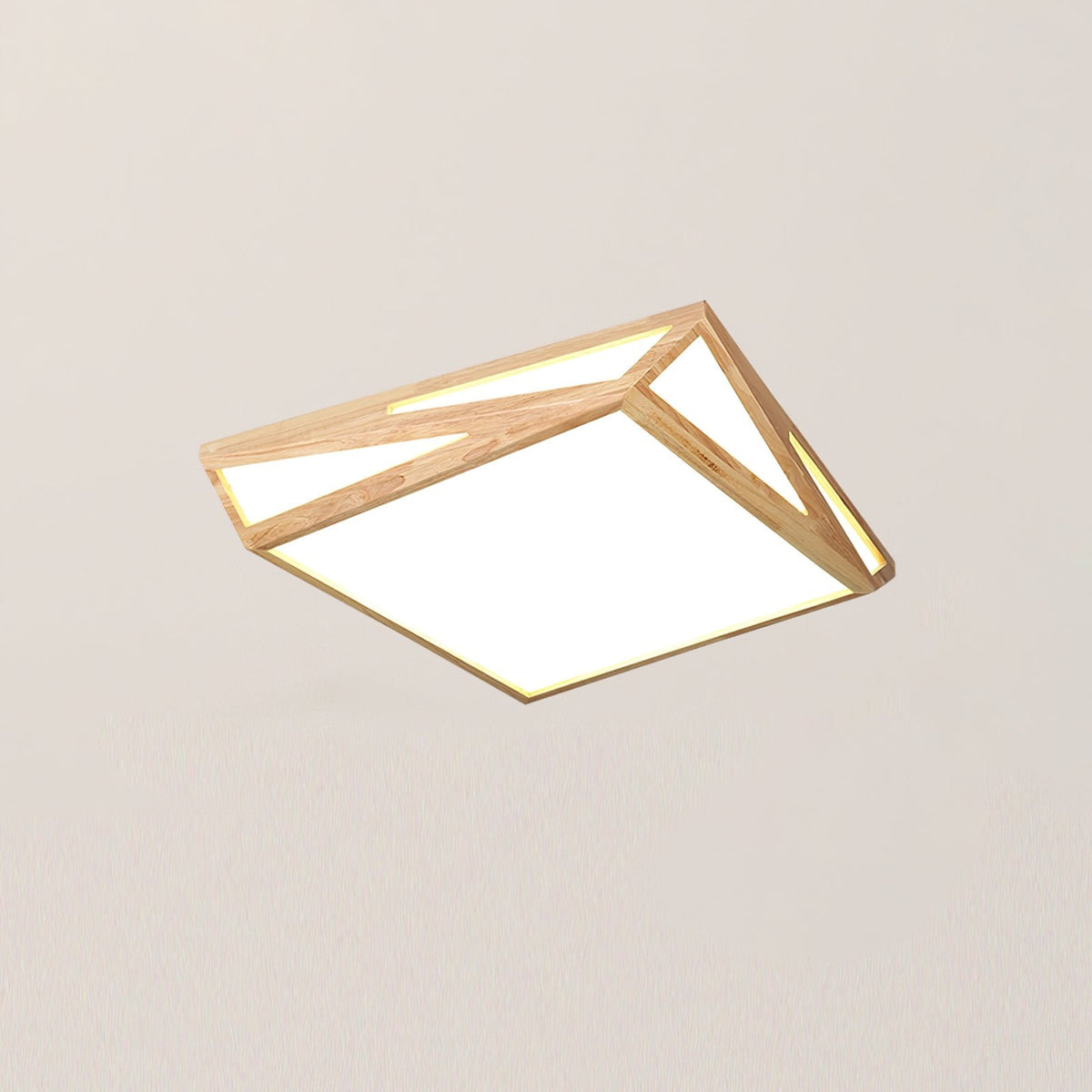 Geometric Triangular Ceiling Lamp