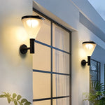 Geometric Outdoor Plug In Wall Lamp Li002041
