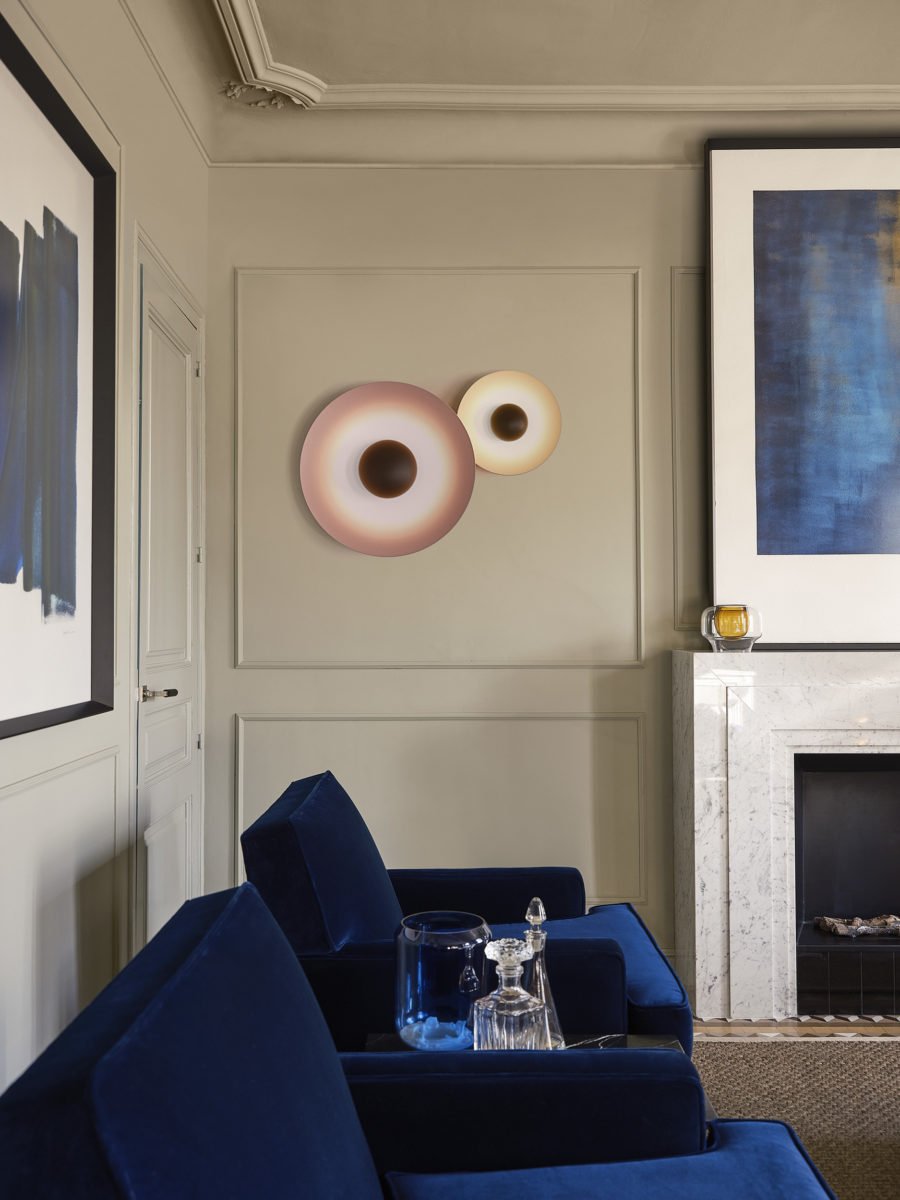 Ginger Round LED Wall Sconce – Modern Minimalist Bedroom & Living Room Lighting